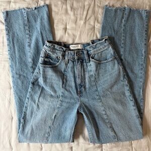 Abercrombie & Fitch The 90s Relaxed Fit High Rise Size 25L Curve Love